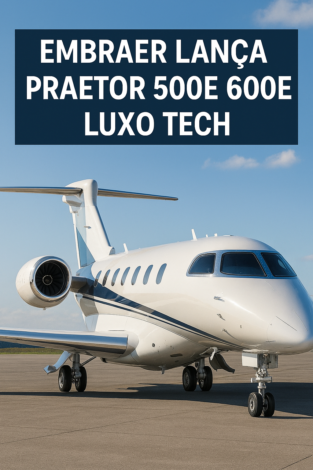 Embraer lança Praetor 500E e 600E
