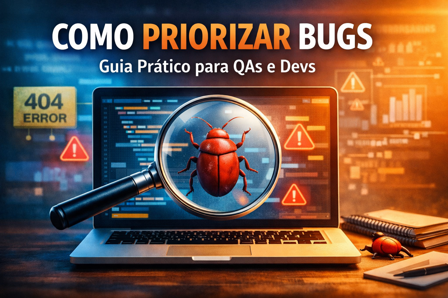 Guia e exemplos práticos para priorização de bugs