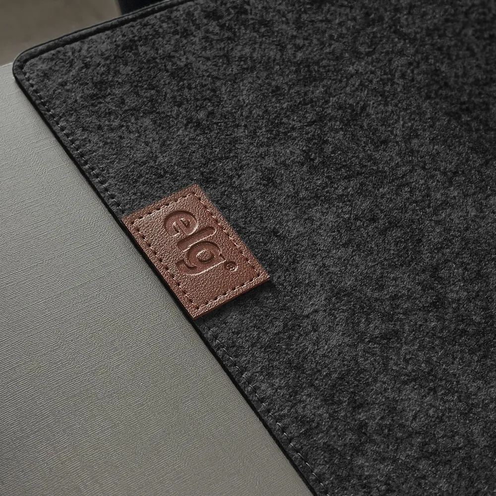 Mousepad Desk Mat MPEL-LG, Superfície em Feltro Premium, Porta-copo em Courino, Base Emborrachada, 600x300x3mm, MPMM